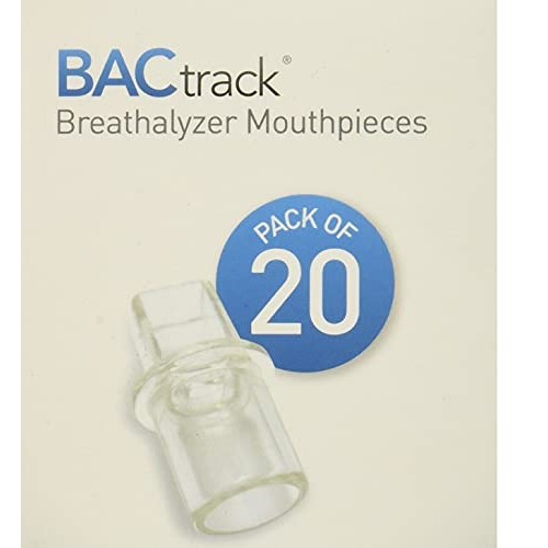 BACtrack Breathalyzer Mouthpieces (Pack of 20) | Compatible with BACtrack Key...