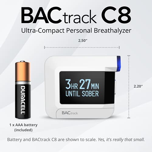 BACtrack C8 Personal Breathalyzer | Professional-Grade Accuracy | Optional Wi...