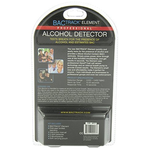 BACtrack Element Breathalyzer | Professional-Grade Accuracy | DOT & NHTSA Com...