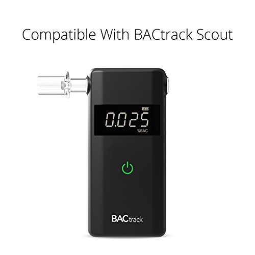 BACtrack Professional Breathalyzer Mouthpieces (100 Count) | Compatible with ...