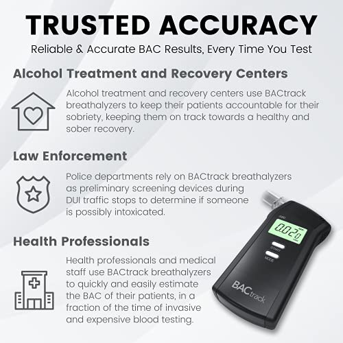 BACtrack S80 Breathalyzer | Professional-Grade Accuracy | DOT & NHTSA Approve...