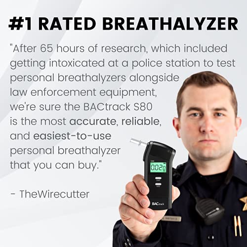 BACtrack S80 Breathalyzer | Professional-Grade Accuracy | DOT & NHTSA Approve...
