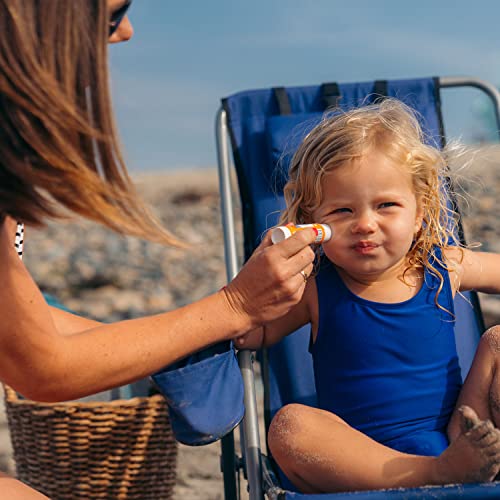 Badger SPF 35 Kids Mineral Sunscreen Face Stick - Reef-Friendly Broad-Spectru...