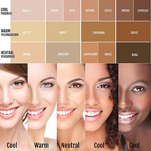 BaeBlu Organic Aloe-Based LUX Liquid Foundation, Natural Vegan Gluten-Free Ma...