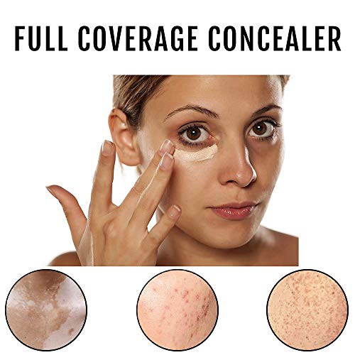 BaeBlu Organic Concealer, FULL Coverage Cover Up, 100% Natural, Made in USA, ...