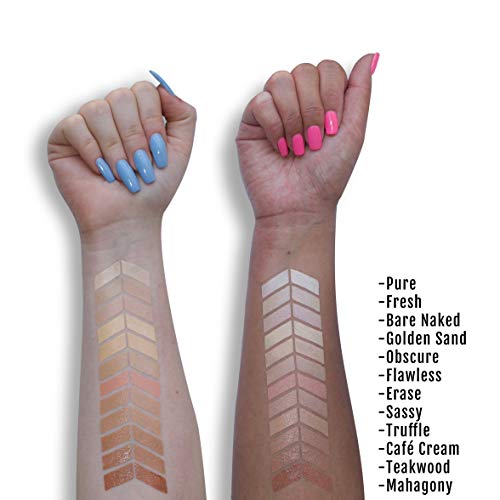 BaeBlu Organic Concealer, FULL Coverage Cover Up, 100% Natural, Made in USA, ...