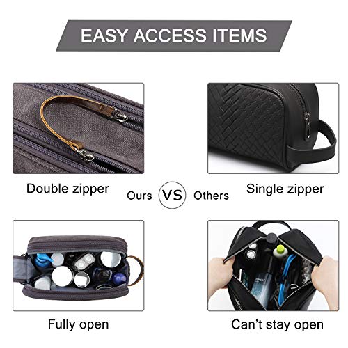 Toiletry Bag for Men, BAGSMART Travel Toiletry Organizer Dopp Kit Water-resis...