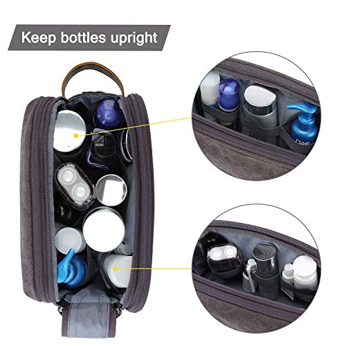 Toiletry Bag for Men, BAGSMART Travel Toiletry Organizer Dopp Kit Water-resis...