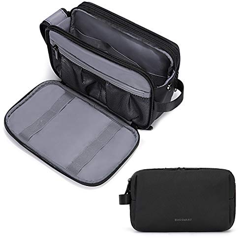 Toiletry Bag for Men, BAGSMART Travel Toiletry Organizer Dopp Kit Water-resis...