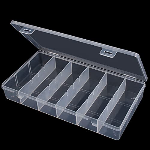 2 packs clear visible plastic storage box cosmetic tools storage box makeup t...
