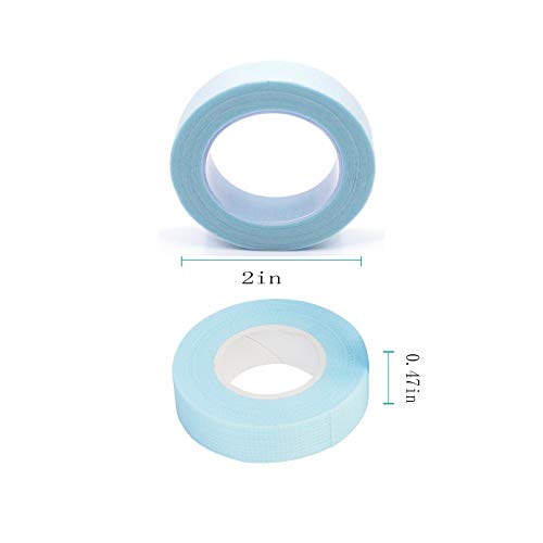 6 Rolls Blue Eyelash Extensions Tape Japan Micropore Medical Soft Lash Tape f...