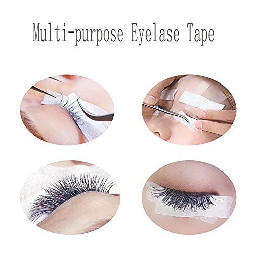 6 Rolls Blue Eyelash Extensions Tape Japan Micropore Medical Soft Lash Tape f...