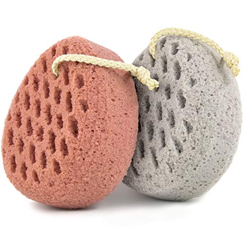 BAIMEI Bath Sponge, Sponge Loofah Body Scrubber, Shower Pouf Cleaning Loofahs...