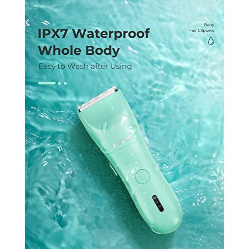 Baistom Baby Hair Clipper, Quiet Hair Trimmer for Kids and Children, Waterpro...