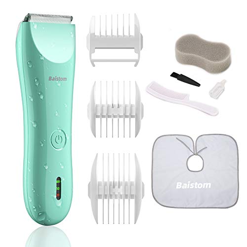 Baistom Baby Hair Clipper, Quiet Hair Trimmer for Kids and Children, Waterpro...