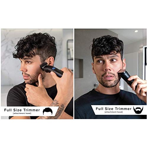 baKblade Body Grooming - BODBARBER - 11 in 1 Men's Body Grooming Kit, Attachm...
