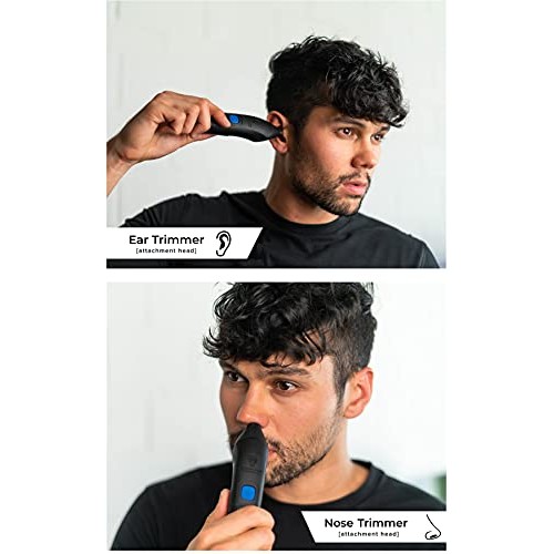 baKblade Body Grooming - BODBARBER - 11 in 1 Men's Body Grooming Kit, Attachm...