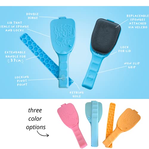 Bakslap - Body Lotion Applicator - Replaceable Sponge Pads (2 Pack) - Extenda...