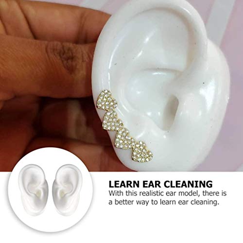 balacoo Silicone Ear Model Ear Display Model Acupuncture Ear Model Simulation...