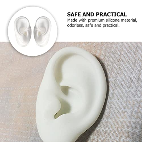 balacoo Silicone Ear Model Ear Display Model Acupuncture Ear Model Simulation...