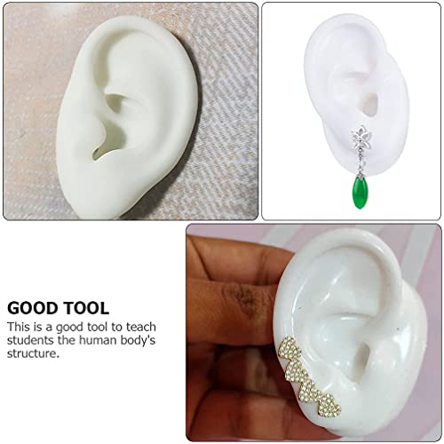balacoo Silicone Ear Model Ear Display Model Acupuncture Ear Model Simulation...