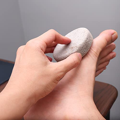 Pumice Stone for Feet, 3 PCS Natural Foot Pumice Stone, Lava Pedicure Tools H...