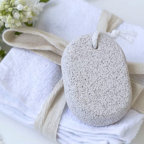Pumice Stone for Feet, 3 PCS Natural Foot Pumice Stone, Lava Pedicure Tools H...