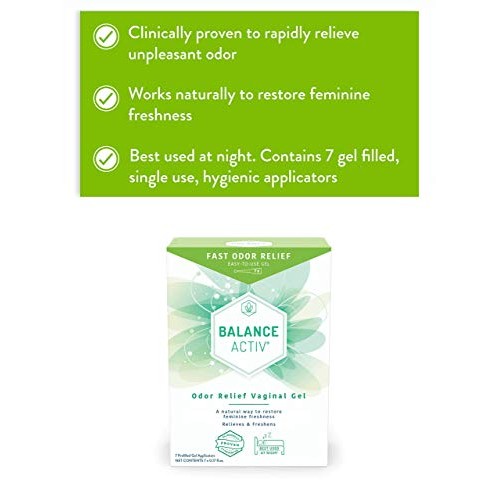 Balance Activ | Odor Relief Vaginal Gel for Women | Works Naturally to Rapidl...