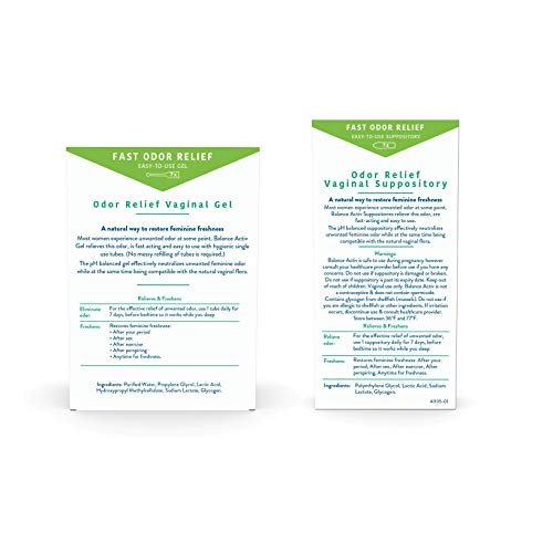 Balance Activ | Odor Relief Vaginal Gel for Women | Works Naturally to Rapidl...