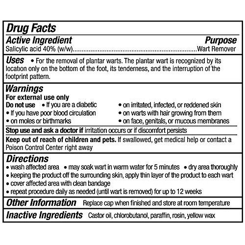 2 pack of WartStick For the Removal of Common and Plantar Warts , Maximum Str...