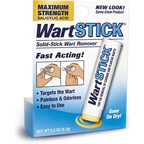2 pack of WartStick For the Removal of Common and Plantar Warts , Maximum Str...