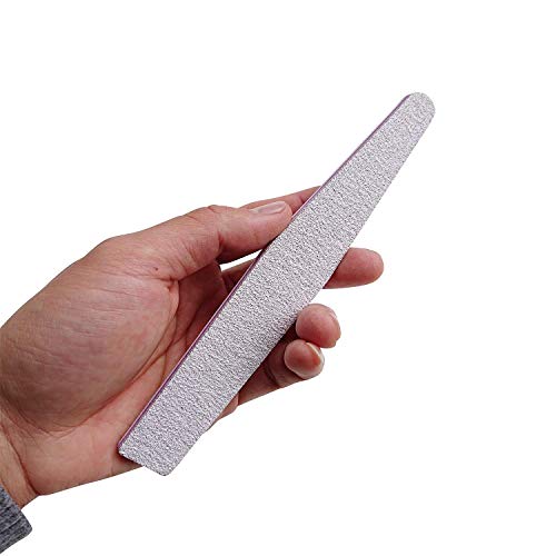100 PCS Nail Files Double Sided Emery Board Grit 100 180 Grit Nail File Apply...