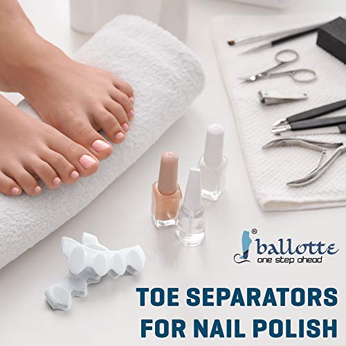 Ballotte Toe Spacers, Toe Spreader [for Gentle Natural Toes Alignment] 3 Pair...