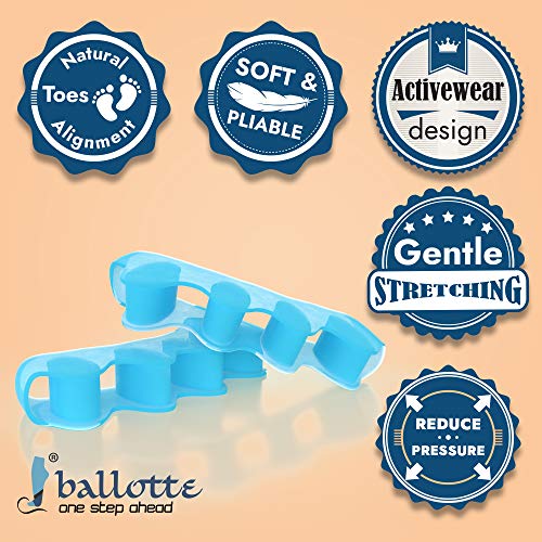 Toe Separator, Toe Spacers [Realign Toes and Relieve Tightness in Your Feet] ...