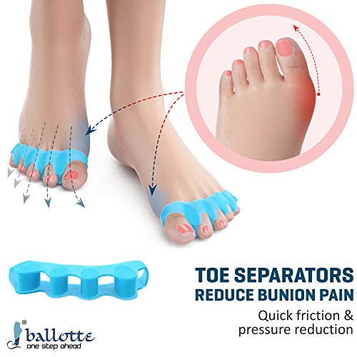 Toe Separator, Toe Spacers [Realign Toes and Relieve Tightness in Your Feet] ...