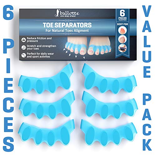 Toe Separator, Toe Spacers [Realign Toes and Relieve Tightness in Your Feet] ...