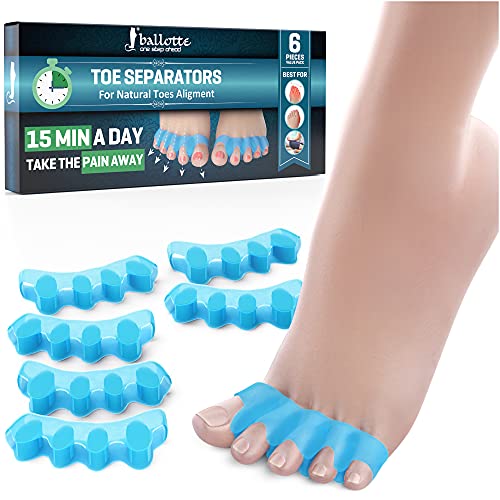 Toe Separator, Toe Spacers [Realign Toes and Relieve Tightness in Your Feet] ...