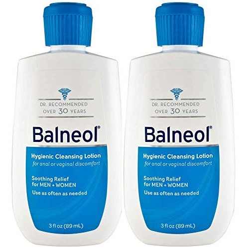Balneol Hygienic Cleansing Lotion, 3 Oz Bottle, 2Count