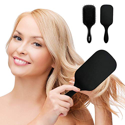 4Pcs Paddle Hair Brush, Detangling Brush and Hair Comb Set for Men and Women,...