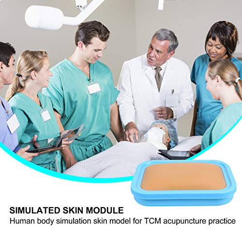 Baluue Human Skin Injection Pad Training Model Silicone Acupuncture Model for...