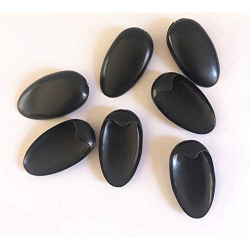 3 Pairs Professional Waterproof Hairdressing Dye Coloring Ear Cover Black Sof...