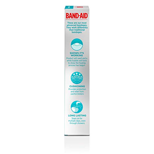 Band-Aid Brand Hydro Seal Adhesive Bandages for Heel Blisters, Waterproof Bli...