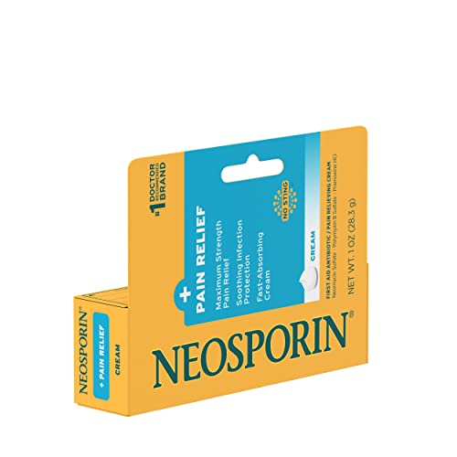Neosporin + Pain Relief Dual Action Cream, 1 Oz