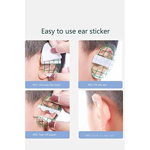 Ear Covers for Shower 60 pcs, Anti-wear Shoe Sticker, Heel Blister Protection...