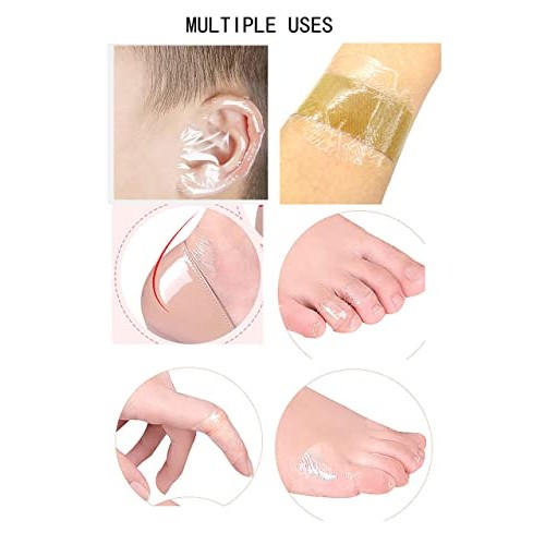Ear Covers for Shower 60 pcs, Anti-wear Shoe Sticker, Heel Blister Protection...