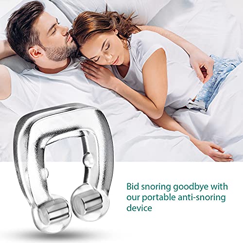 Anti Snoring Devices - Silicone Magnetic Anti Snoring Nose Clip, Snoring Solu...