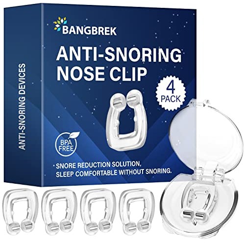 Anti Snoring Devices - Silicone Magnetic Anti Snoring Nose Clip, Snoring Solu...