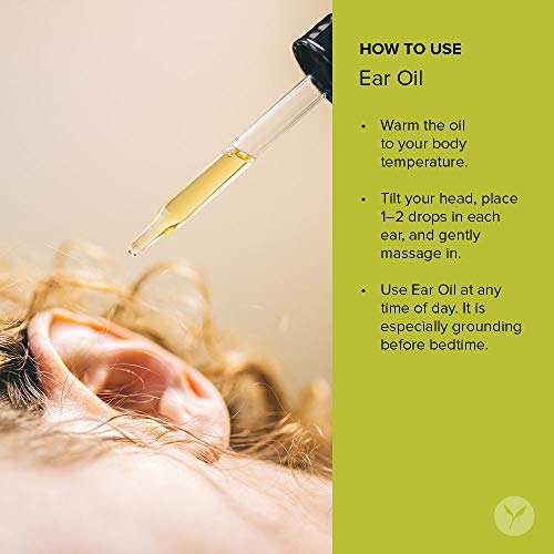 Banyan Botanicals Ear Oil – Organic Herbal Drops with Ashwagandha, Bilva & Ga...