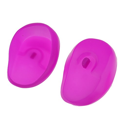 Baoblaze 4 Pairs Silicone Ear Cover Hair Dye Coloring Shield Cap Protects Ear...