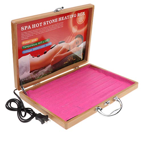 Baoblaze Professional Wooden Hot Stone Heater, SPA Massage Hot Stone Warmer H...